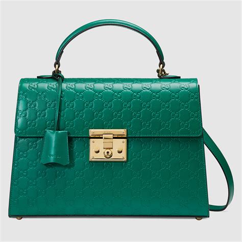 green gucci solo leather bag|gucci black handbags leather.